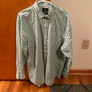 Green/Blue Dress Shirt